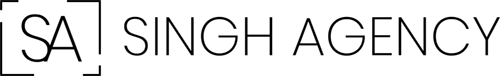 Singh Insurance Agency Logo Black